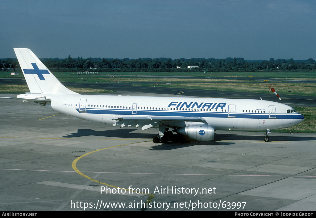 Aircraft Photo of OH-LAB | Airbus A300B4-203FF | Finnair | AirHistory.net #63997