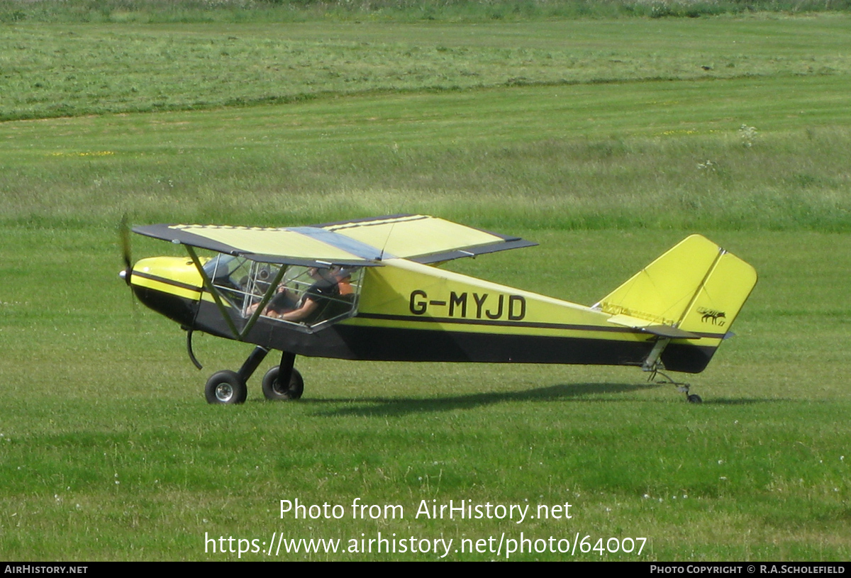 Aircraft Photo of G-MYJD | Rans S-6ESD/Mod/TD Coyote II | AirHistory.net #64007