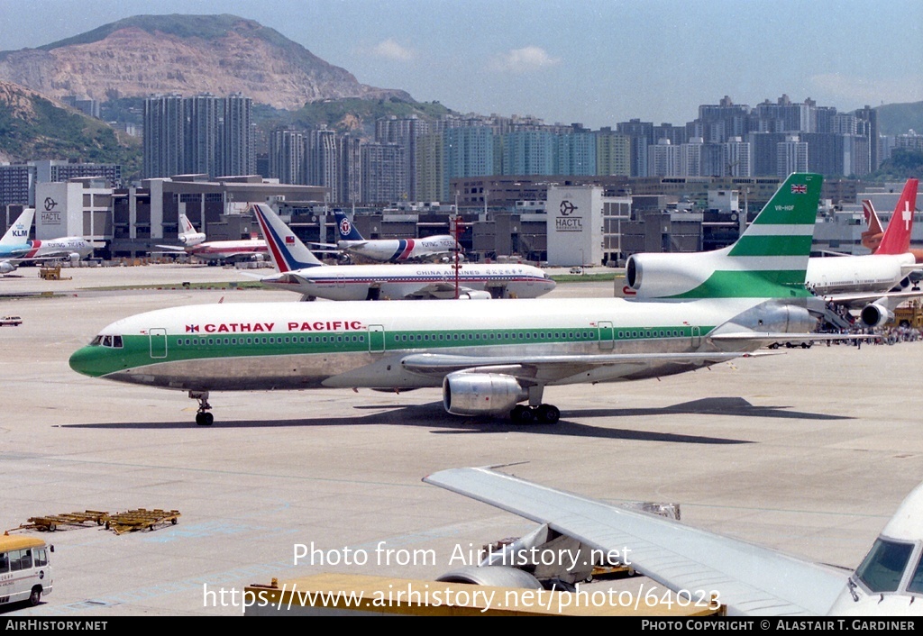 Aircraft Photo of VR-HOF | Lockheed L-1011-385-1 TriStar 1 | Cathay Pacific Airways | AirHistory.net #64023