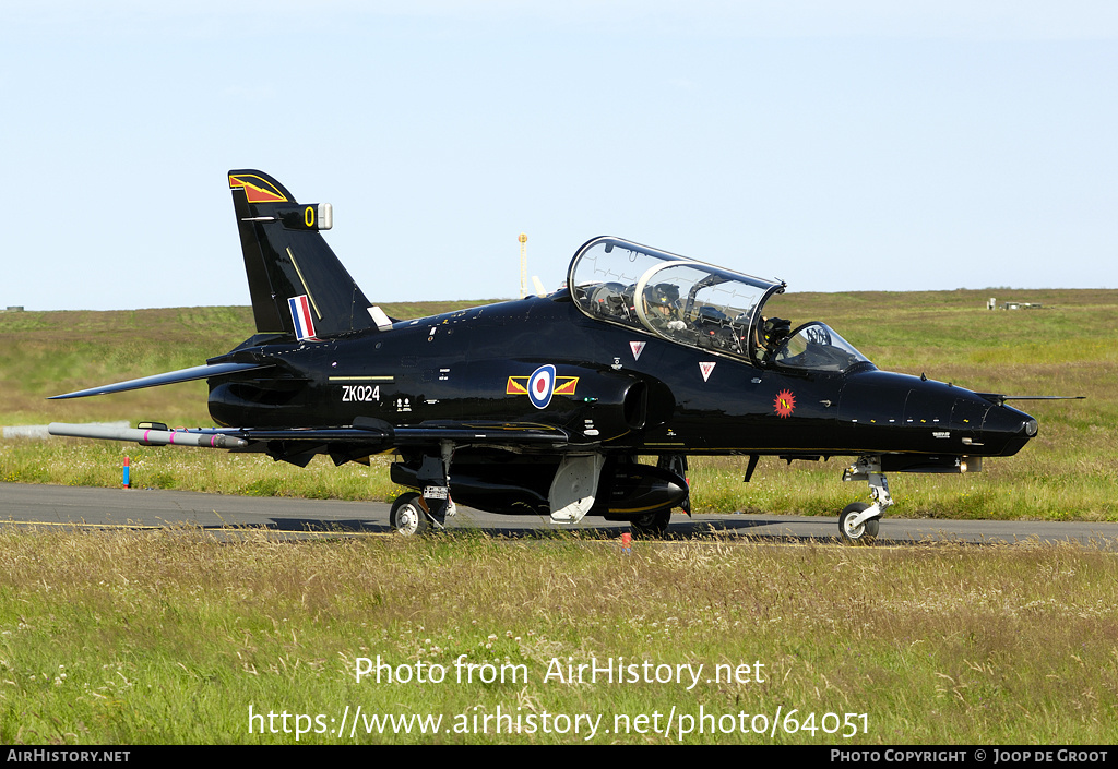 Aircraft Photo of ZK024 | BAE Systems Hawk T2 | UK - Air Force | AirHistory.net #64051