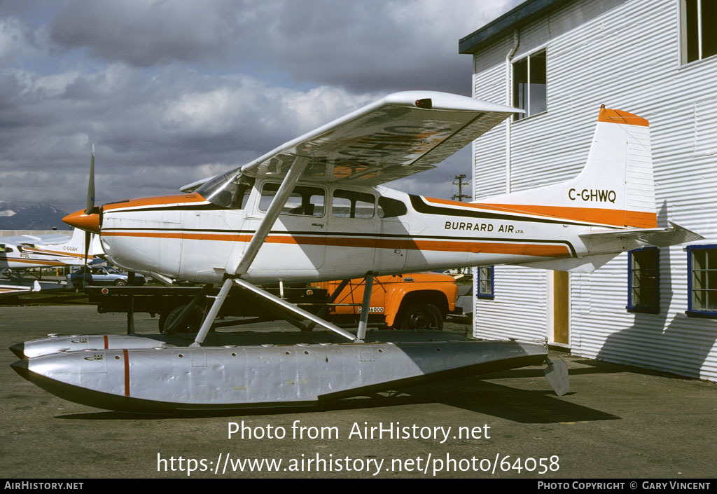 Aircraft Photo of C-GHWQ | Cessna A185F Skywagon 185 | Burrard Air | AirHistory.net #64058