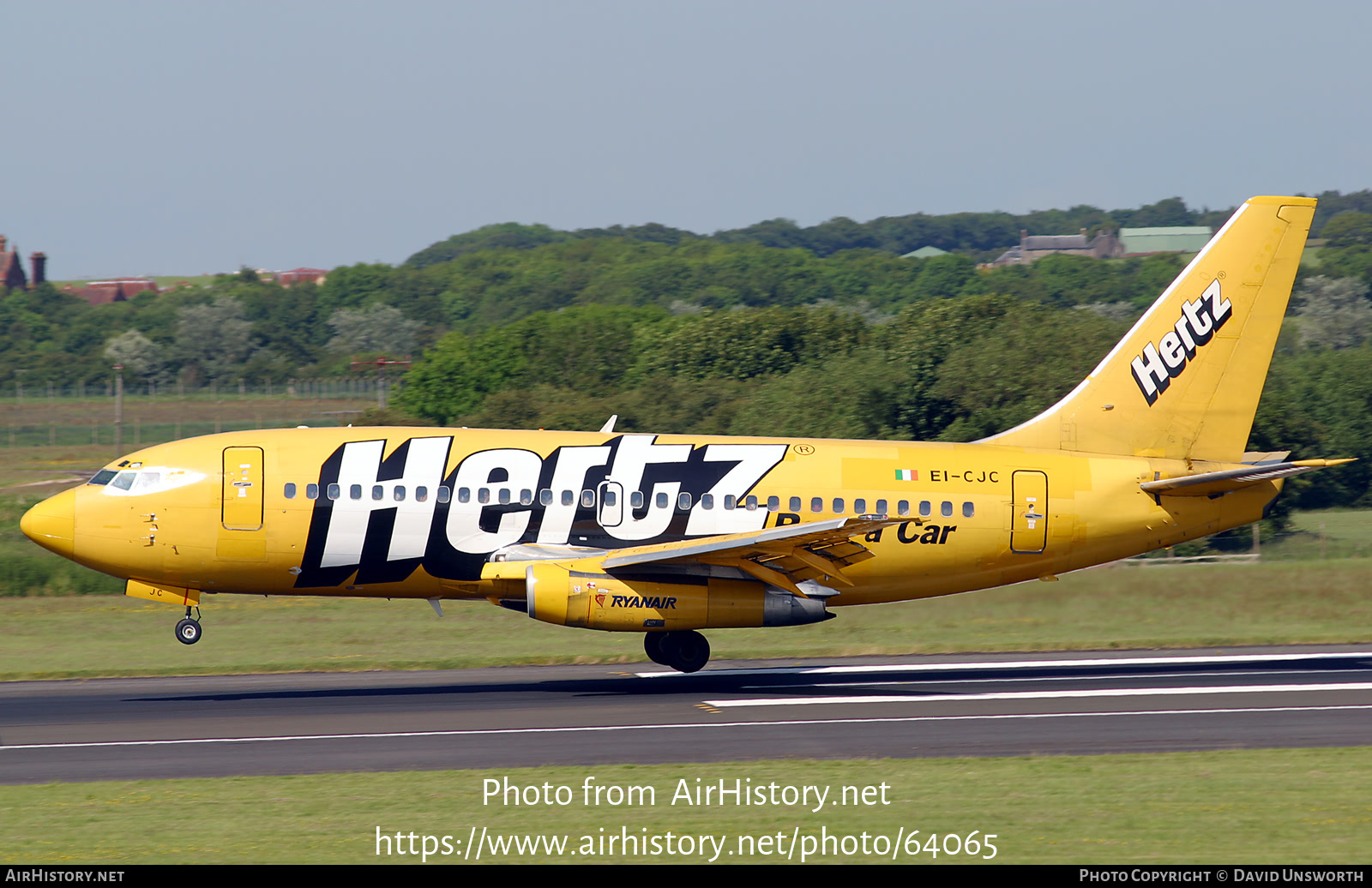 Aircraft Photo of EI-CJC | Boeing 737-204/Adv | Ryanair | AirHistory.net #64065