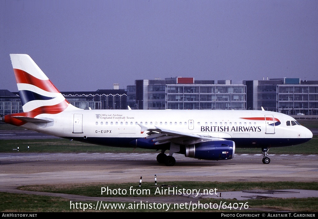 Aircraft Photo of G-EUPX | Airbus A319-131 | British Airways | AirHistory.net #64076