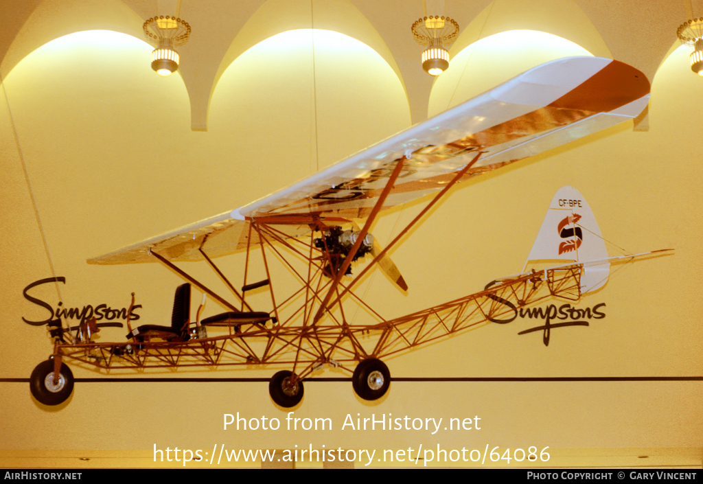 Aircraft Photo of CF-BPE | Roloff-Liposky-Unger RLU-1 Breezy | AirHistory.net #64086