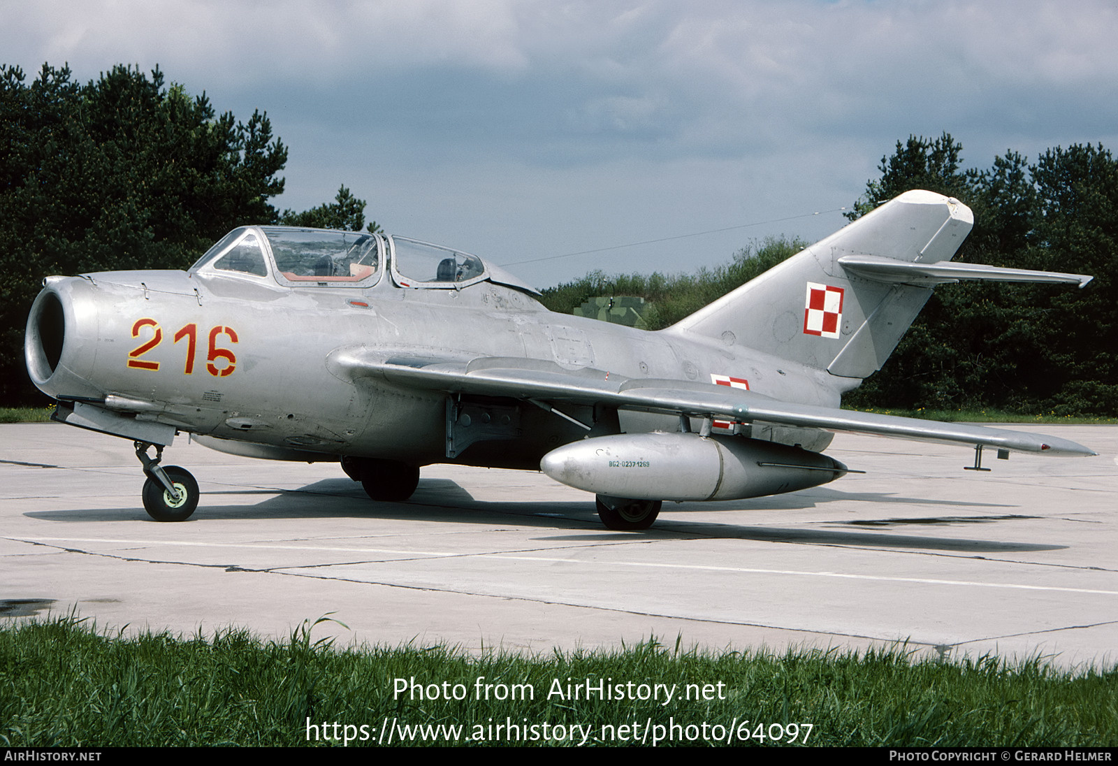 Aircraft Photo of 216 | PZL-Mielec Lim-6bis | Poland - Air Force | AirHistory.net #64097