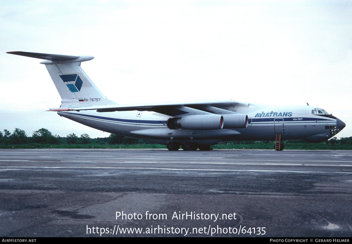 Aircraft Photo of RA-76757 | Ilyushin Il-76T | Aviatrans | AirHistory.net #64135