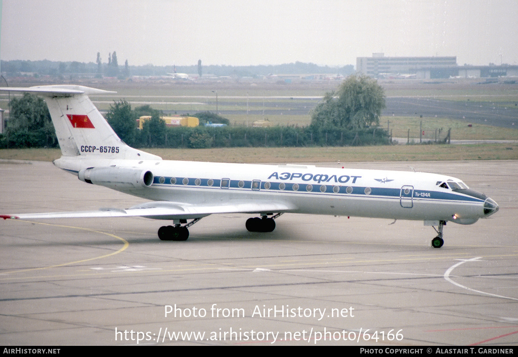 Aircraft Photo of CCCP-65785 | Tupolev Tu-134A | Aeroflot | AirHistory.net #64166