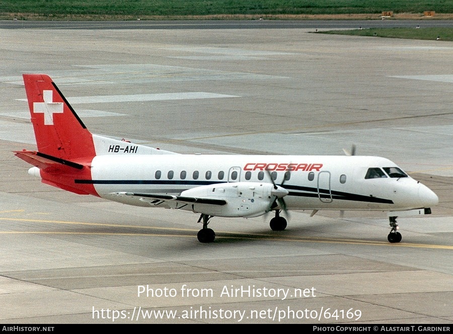 Aircraft Photo of HB-AHI | Saab-Fairchild SF-340A | Crossair | AirHistory.net #64169