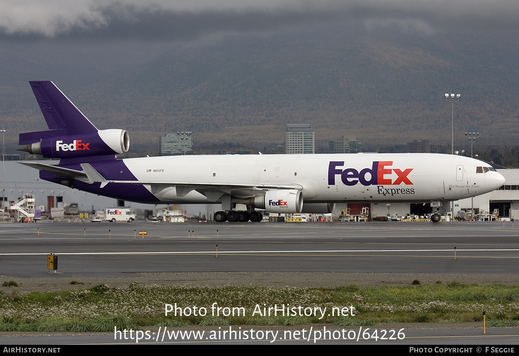 Aircraft Photo of N613FE | McDonnell Douglas MD-11F | FedEx Express - Federal Express | AirHistory.net #64226