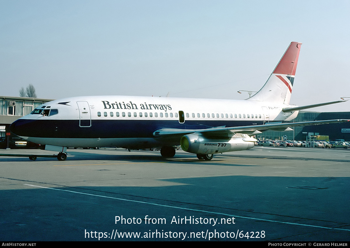 Aircraft Photo of PH-TVH | Boeing 737-222 | British Airways | AirHistory.net #64228