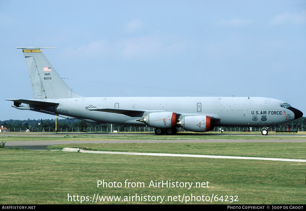 Aircraft Photo of 58-0016 / 80016 | Boeing KC-135R Stratotanker | USA - Air Force | AirHistory.net #64232