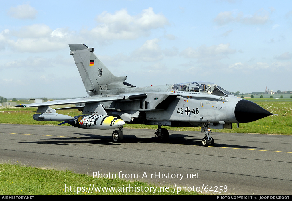 Aircraft Photo of 4646 | Panavia Tornado ECR | Germany - Air Force | AirHistory.net #64258