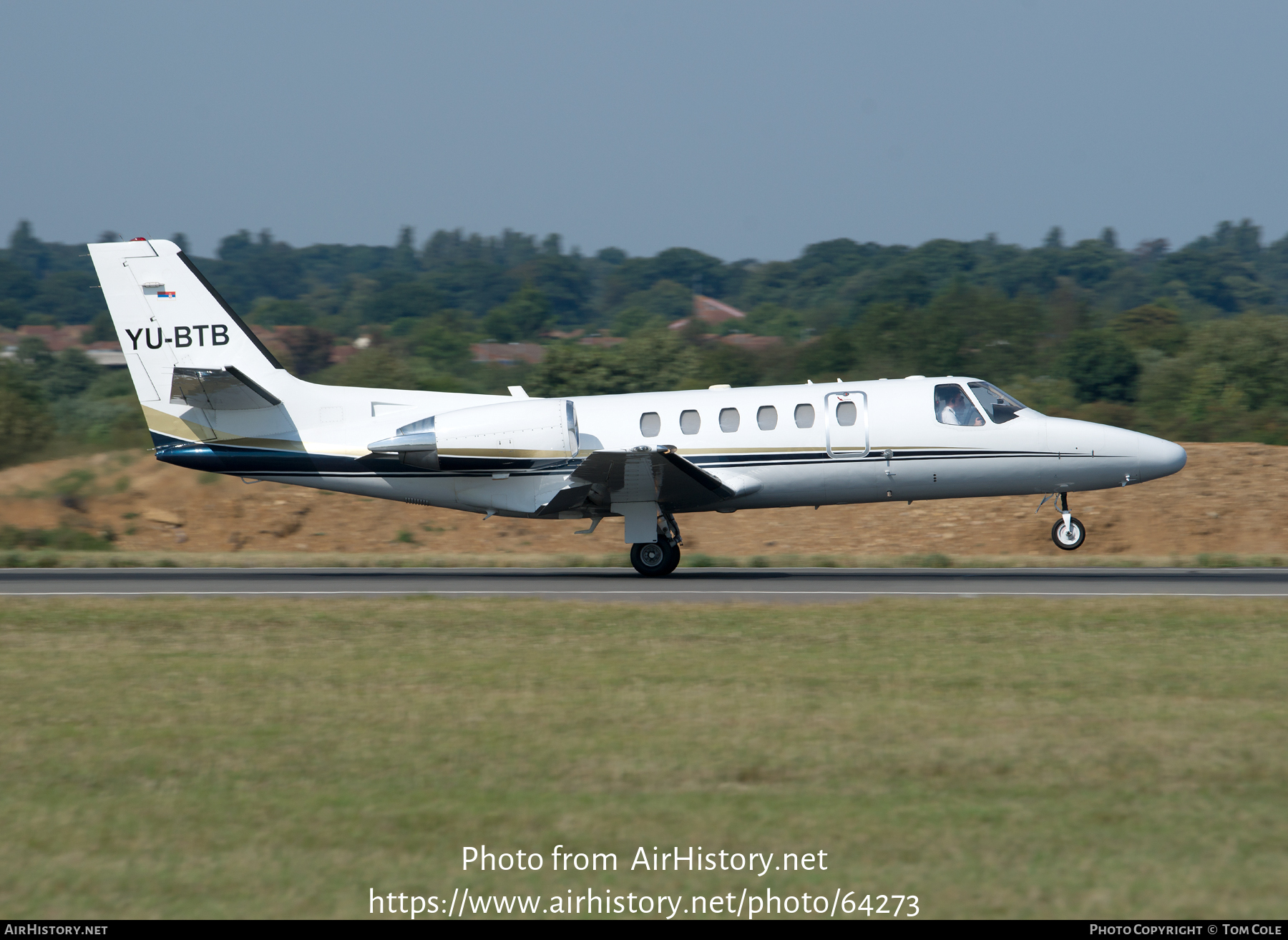 Aircraft Photo of YU-BTB | Cessna 550 Citation Bravo | AirHistory.net #64273