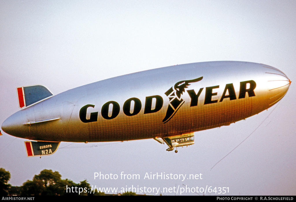 Aircraft Photo of N2A | Goodyear GZ-20A Blimp | Goodyear | AirHistory.net #64351