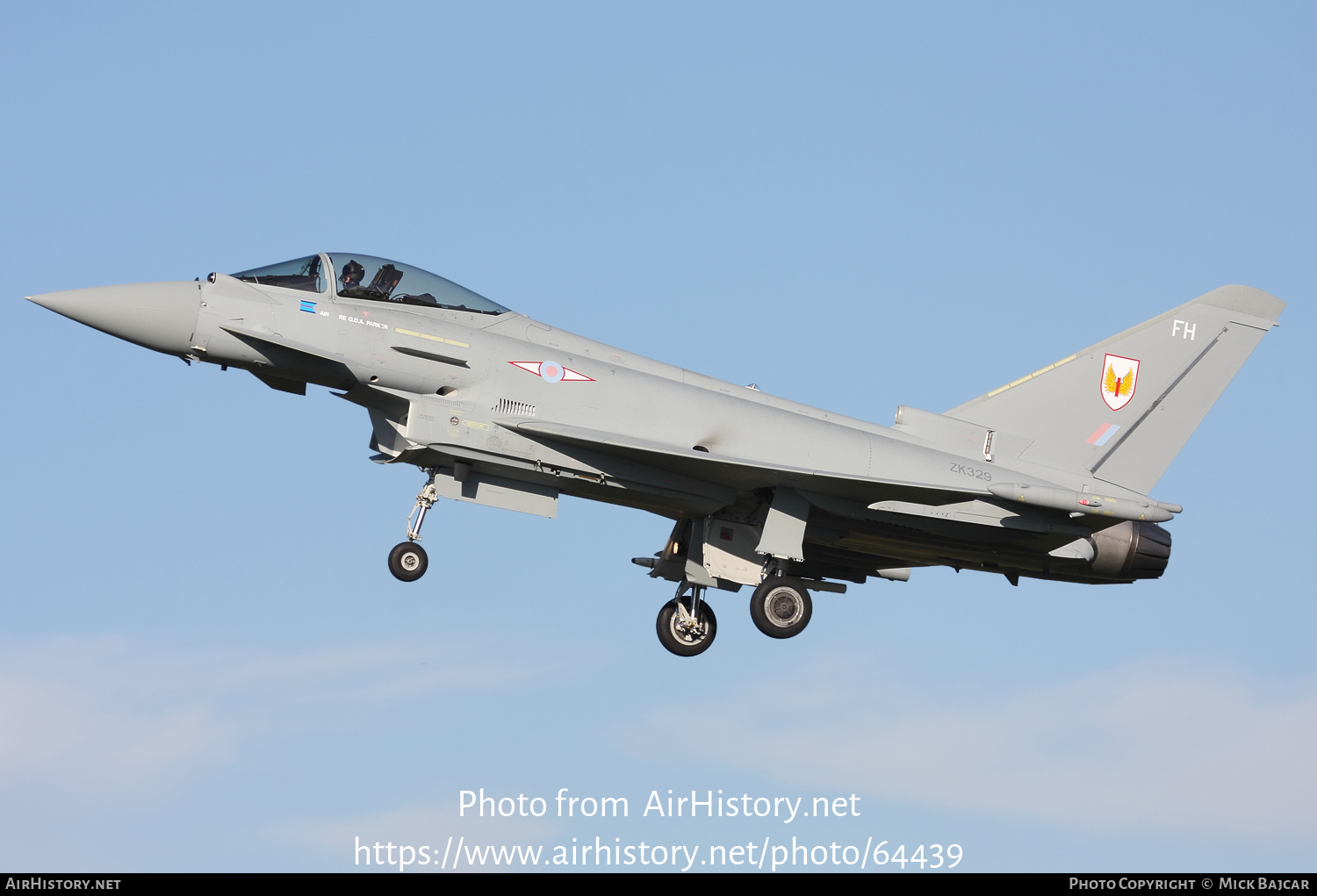 Aircraft Photo of ZK329 | Eurofighter EF-2000 Typhoon FGR4 | UK - Air Force | AirHistory.net #64439