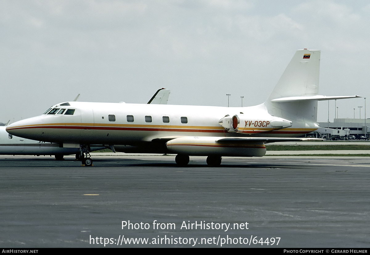 Aircraft Photo of YV-03CP | Lockheed L-1329 JetStar 731 | AirHistory.net #64497