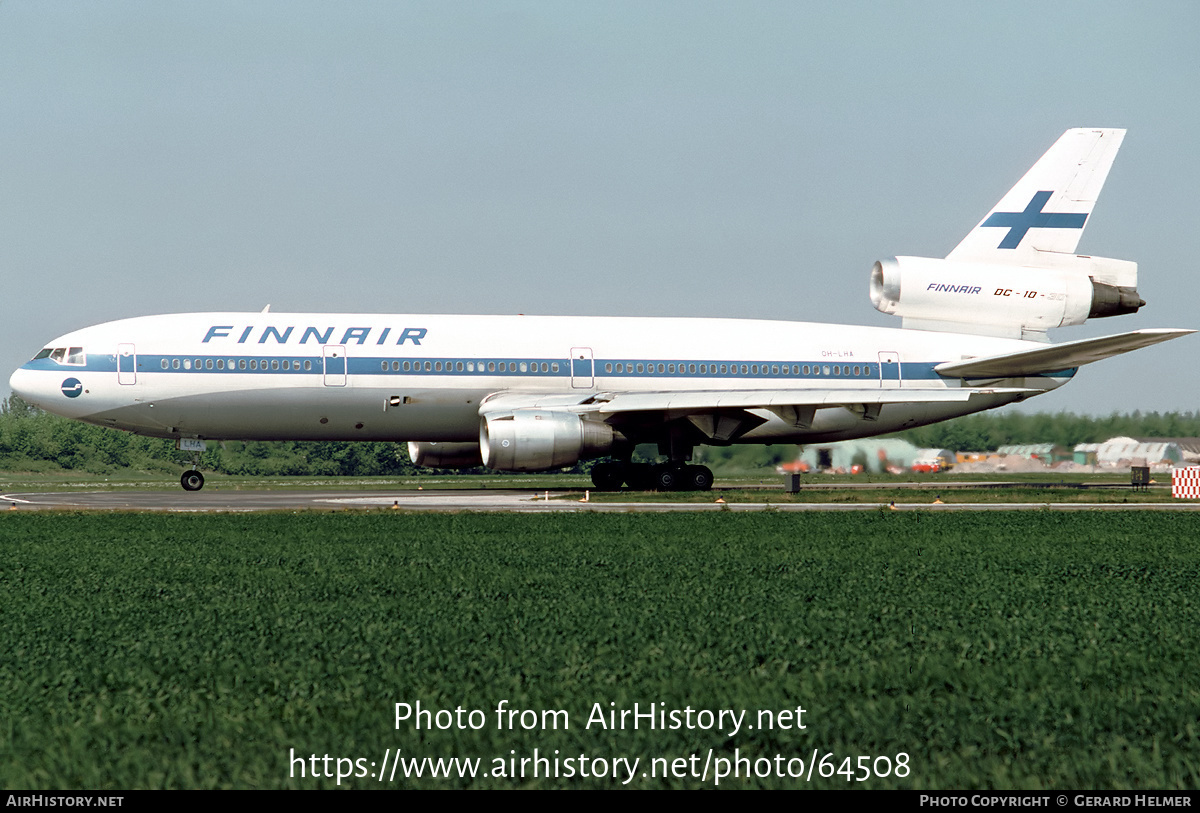 Aircraft Photo of OH-LHA | McDonnell Douglas DC-10-30 | Finnair | AirHistory.net #64508