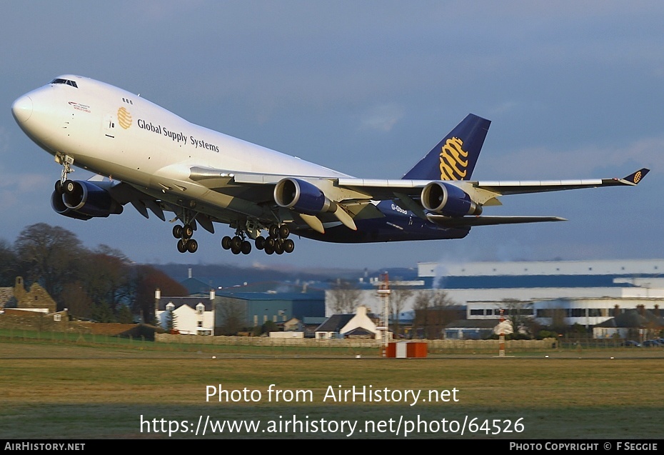 Aircraft Photo of G-GSSB | Boeing 747-47UF/SCD | Global Supply Systems | AirHistory.net #64526