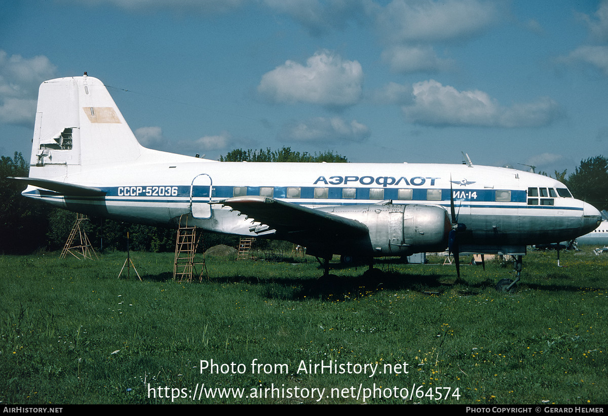 Aircraft Photo of CCCP-52036 | Avia Av-14P | Aeroflot | AirHistory.net #64574