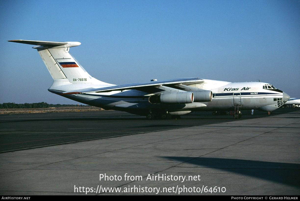 Aircraft Photo of RA-76516 | Ilyushin Il-76T | Kras Air | AirHistory.net #64610