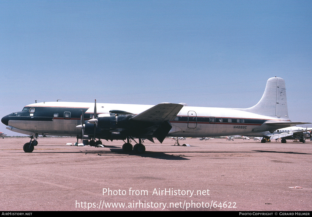 Aircraft Photo of N4889C | Douglas DC-7B | AirHistory.net #64622