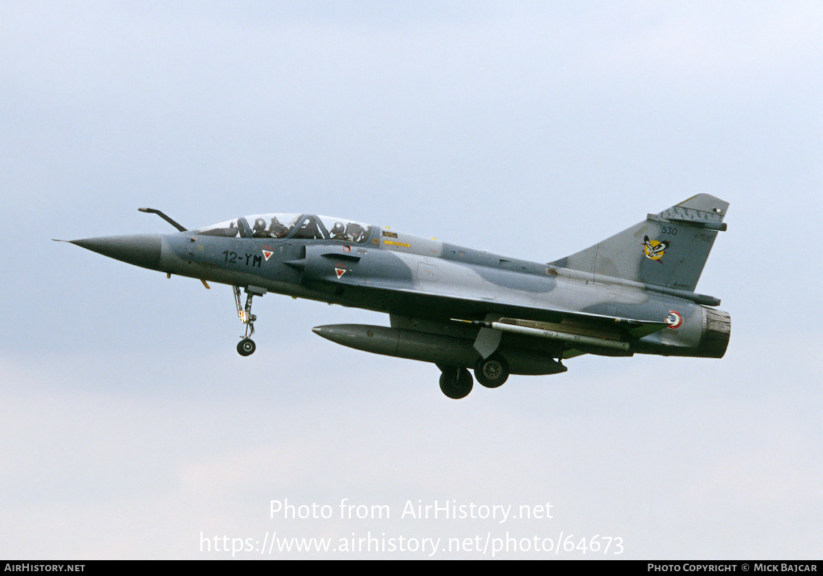 Aircraft Photo of 530 | Dassault Mirage 2000B | France - Air Force | AirHistory.net #64673