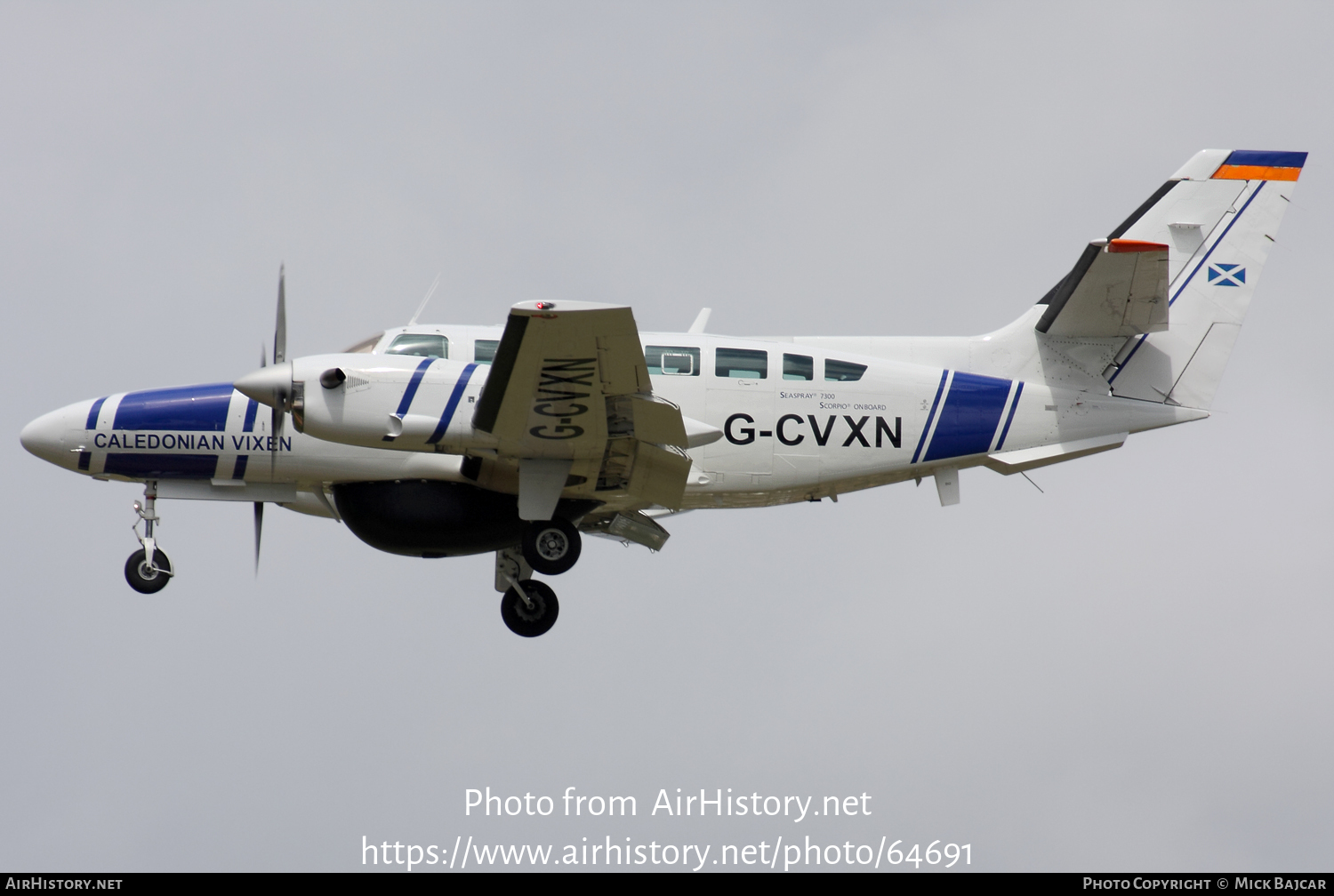 Aircraft Photo of G-CVXN | Reims F406 Caravan II | Caledonian Airborne Systems | AirHistory.net #64691