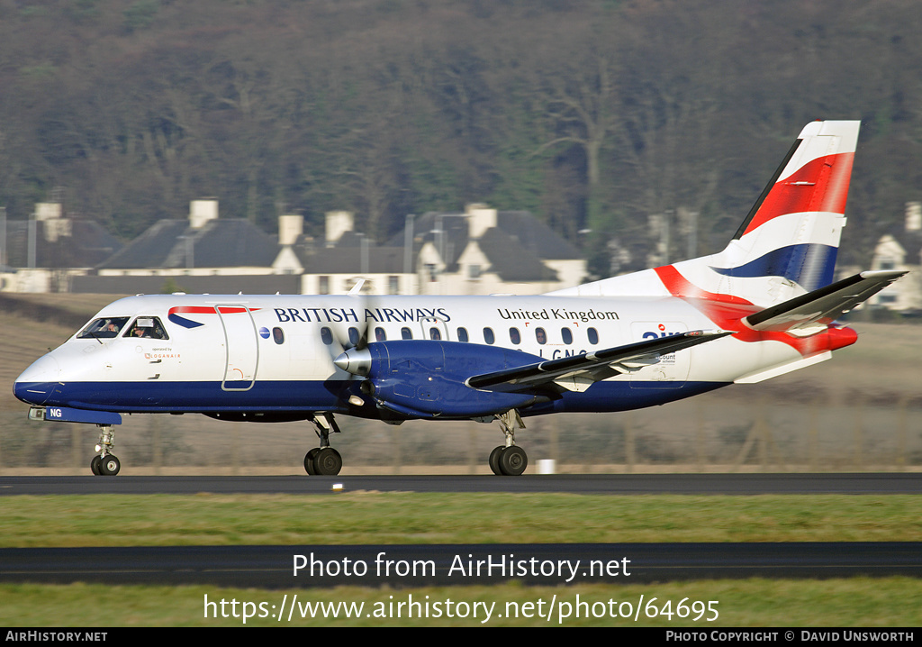 Aircraft Photo of G-LGNG | Saab 340B | British Airways | AirHistory.net #64695