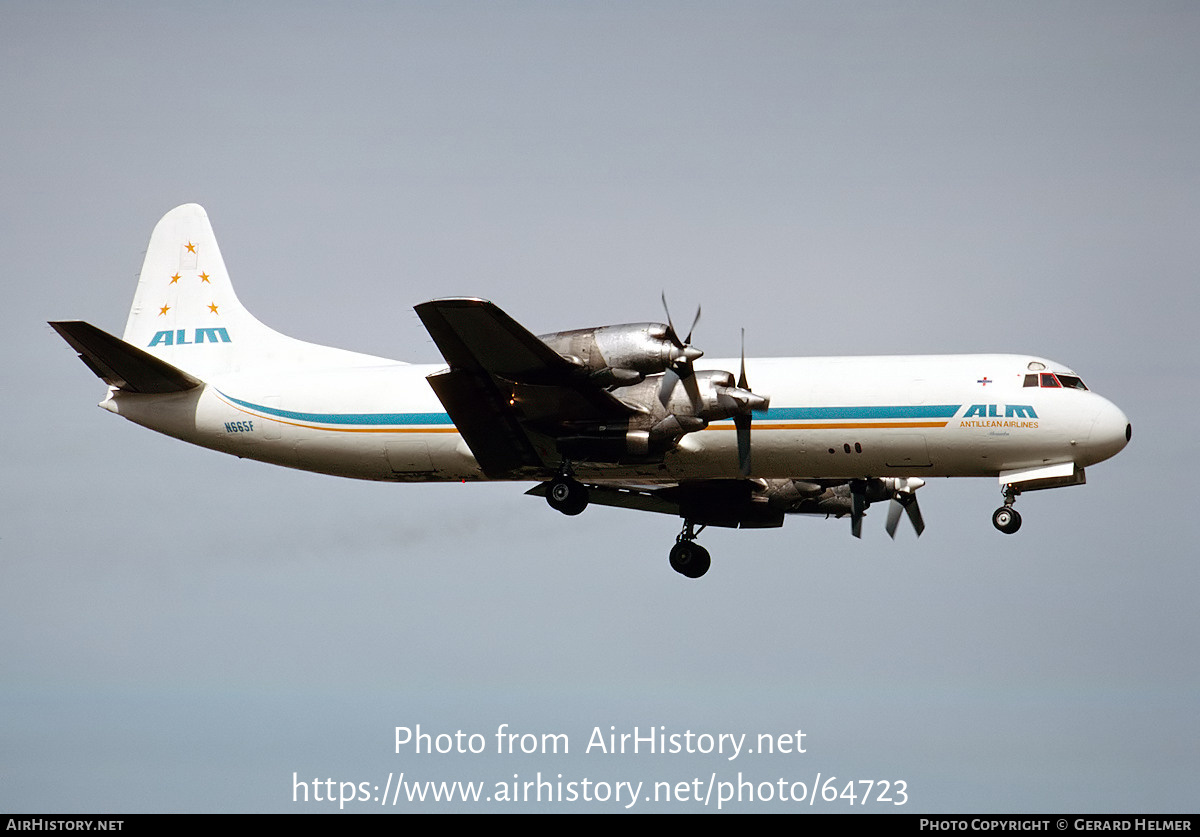 Aircraft Photo of N665F | Lockheed L-188A(F) Electra | ALM Antillean Airlines Cargo | AirHistory.net #64723