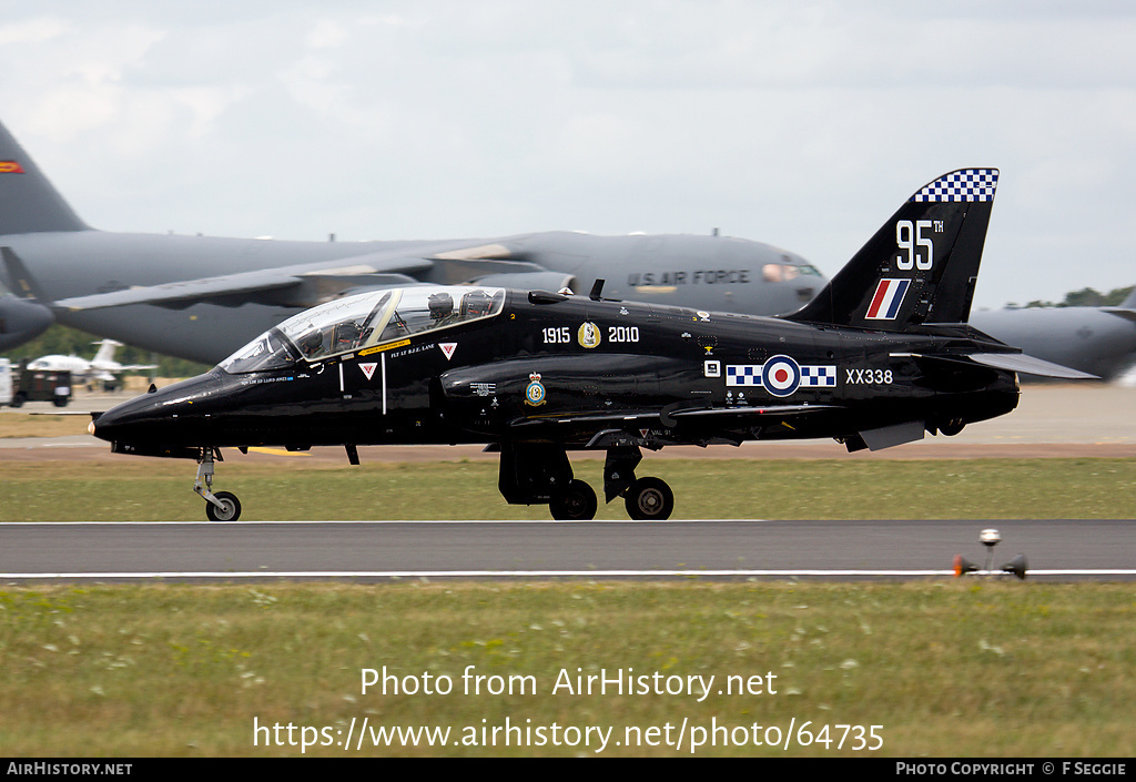 Aircraft Photo of XX338 | British Aerospace Hawk T1W | UK - Air Force | AirHistory.net #64735