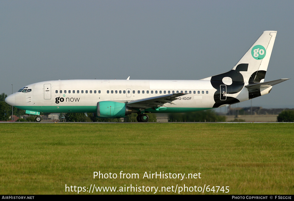 Aircraft Photo of G-IGOF | Boeing 737-3Q8 | Go Fly | AirHistory.net #64745