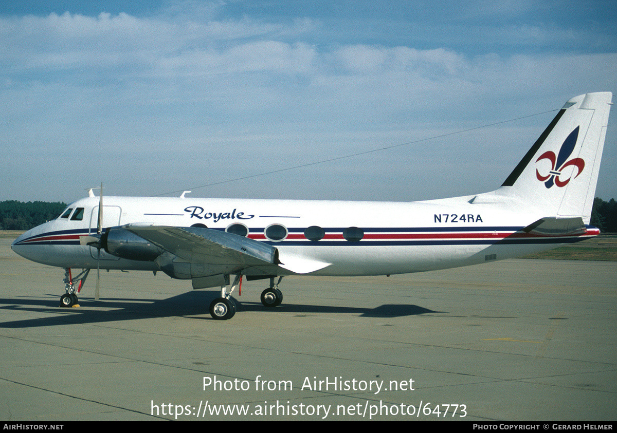 Aircraft Photo of N724RA | Grumman G-159 Gulfstream I | Royale Airlines | AirHistory.net #64773