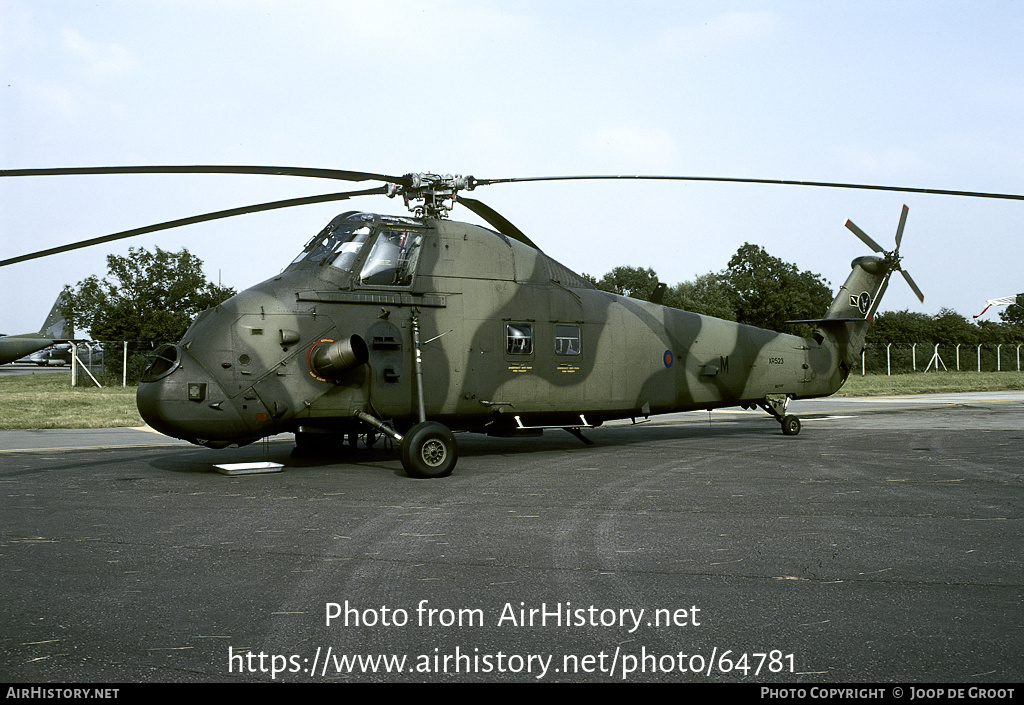 Aircraft Photo of XR523 | Westland WS-58 Wessex HC.2 | UK - Air Force | AirHistory.net #64781