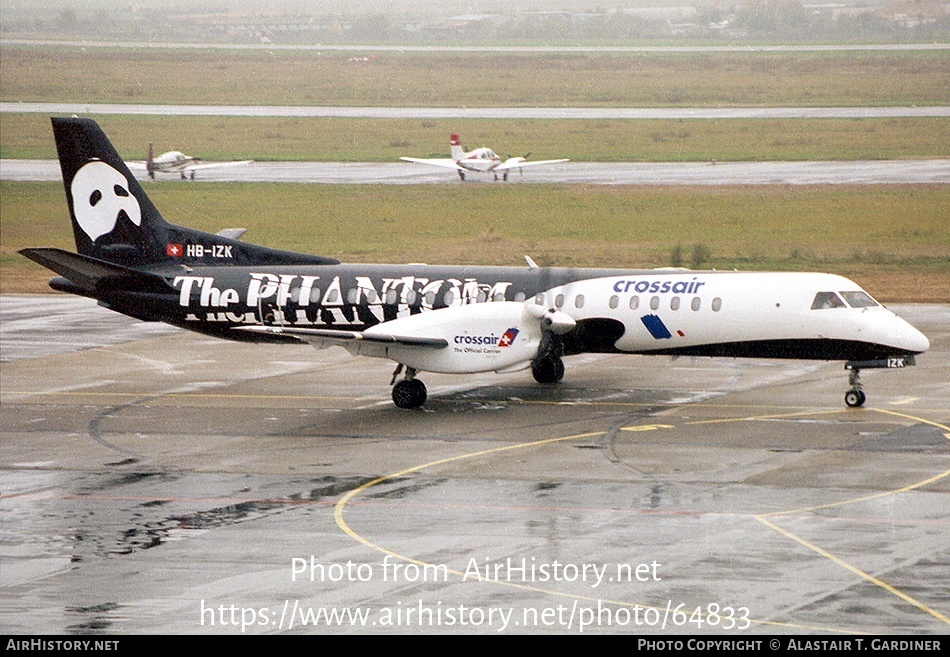 Aircraft Photo of HB-IZK | Saab 2000 | Crossair | AirHistory.net #64833