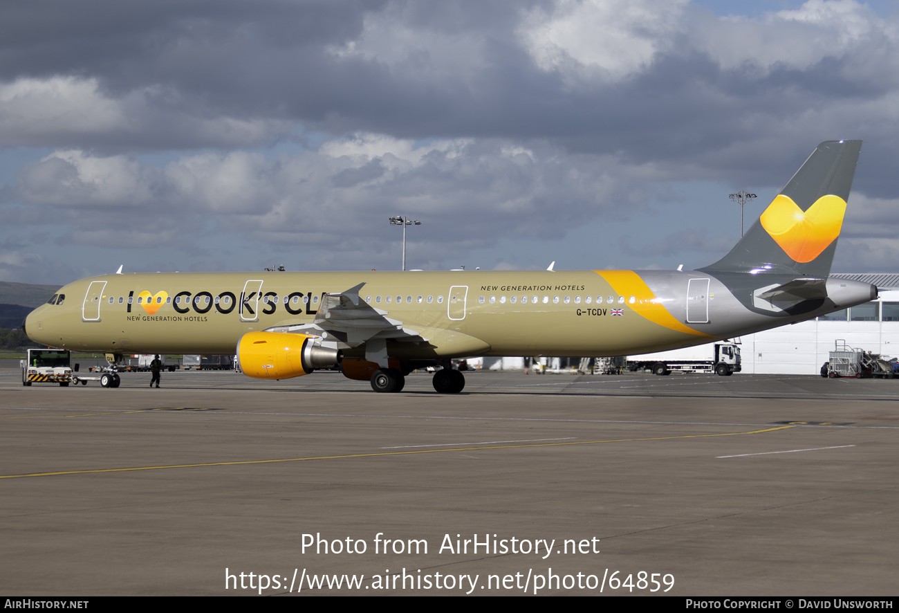 Aircraft Photo of G-TCDV | Airbus A321-211 | Thomas Cook Airlines | AirHistory.net #64859