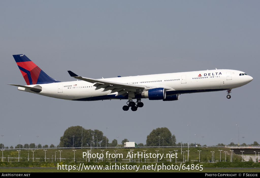 Aircraft Photo of N805NW | Airbus A330-323 | Delta Air Lines | AirHistory.net #64865