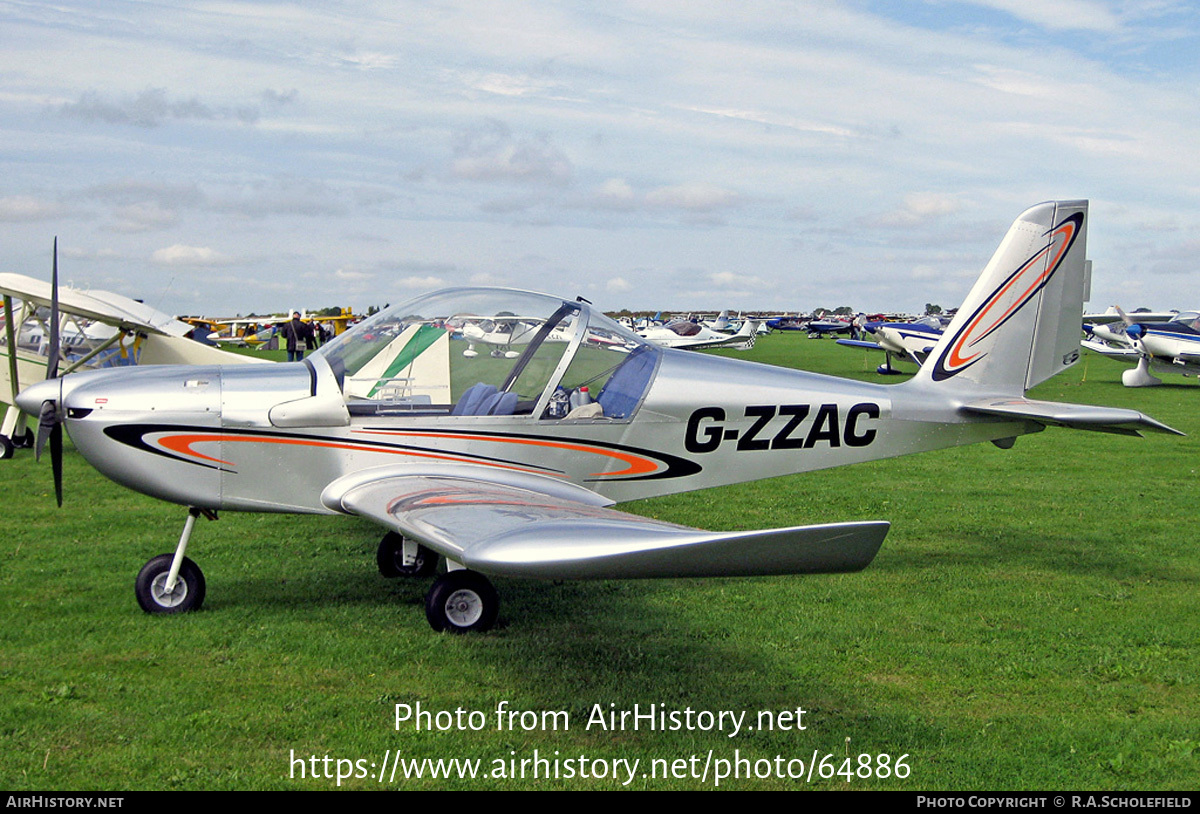 Aircraft Photo of G-ZZAC | Evektor-Aerotechnik EV-97 Eurostar | AirHistory.net #64886