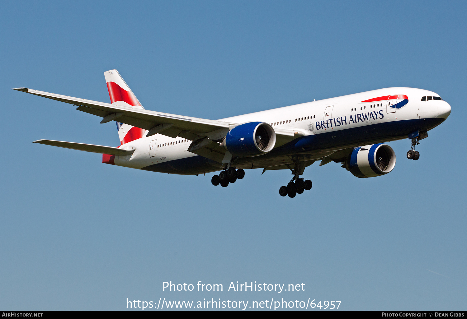 Aircraft Photo of G-VIIJ | Boeing 777-236/ER | British Airways | AirHistory.net #64957