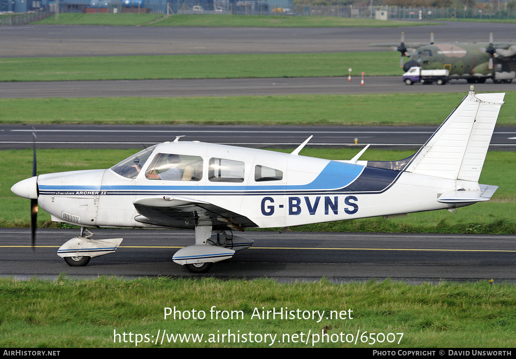 Aircraft Photo of G-BVNS | Piper PA-28-181 Cherokee Archer II | AirHistory.net #65007