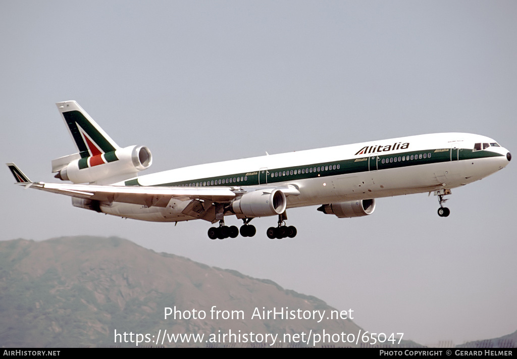 Aircraft Photo of I-DUPI | McDonnell Douglas MD-11C | Alitalia | AirHistory.net #65047