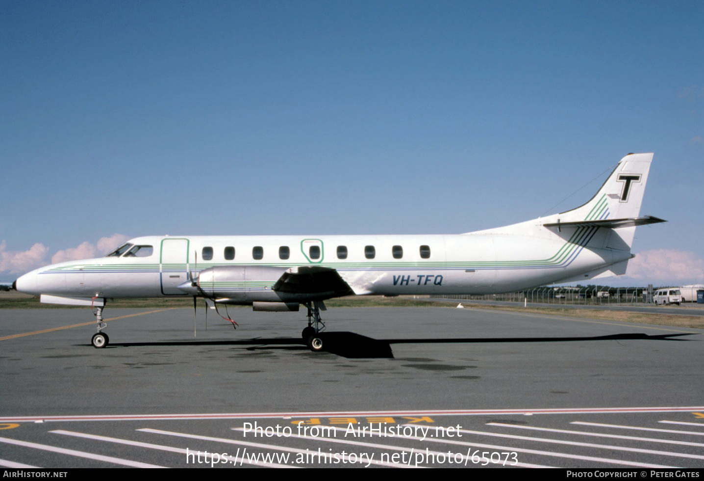 Aircraft Photo of VH-TFQ | Fairchild Swearingen SA-226TC Metro II | Transair | AirHistory.net #65073