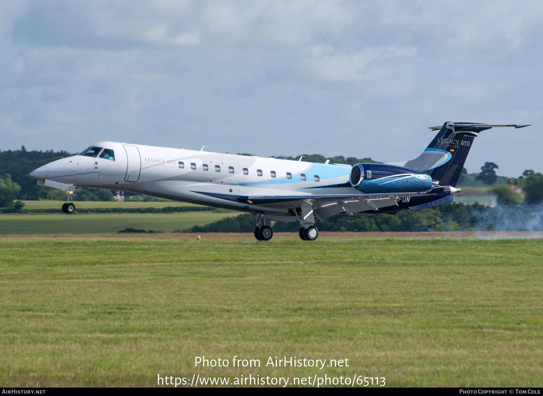 Aircraft Photo of D-AFUN | Embraer Legacy 650 (EMB-135BJ) | AirHistory.net #65113