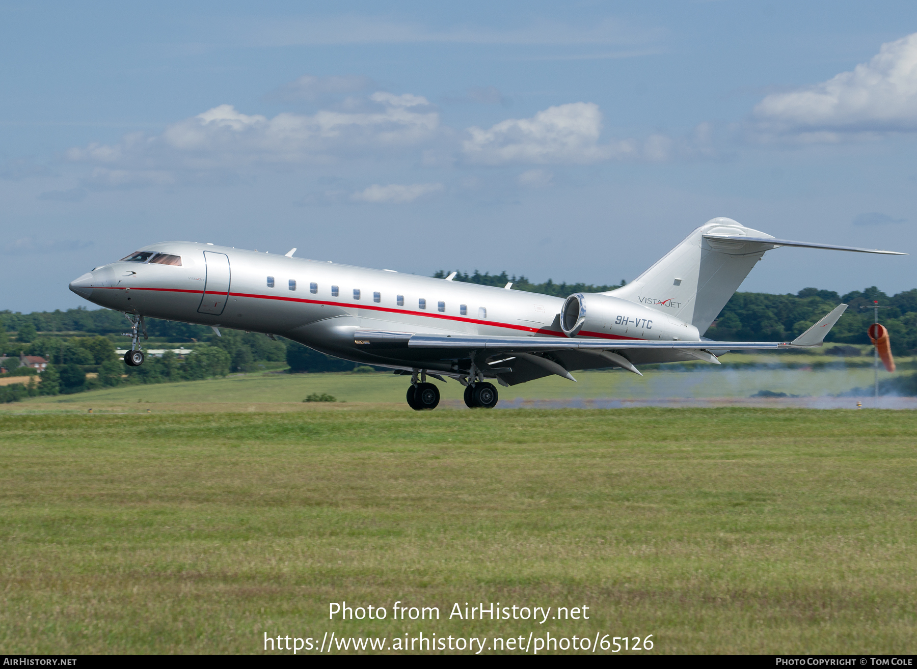 Aircraft Photo of 9H-VTC | Bombardier Global 5000 (BD-700-1A11) | VistaJet | AirHistory.net #65126