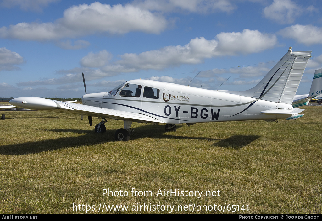 Aircraft Photo of OY-BGW | Piper PA-28-140 Cherokee Cruiser | Phoenix Flight Academy | AirHistory.net #65141