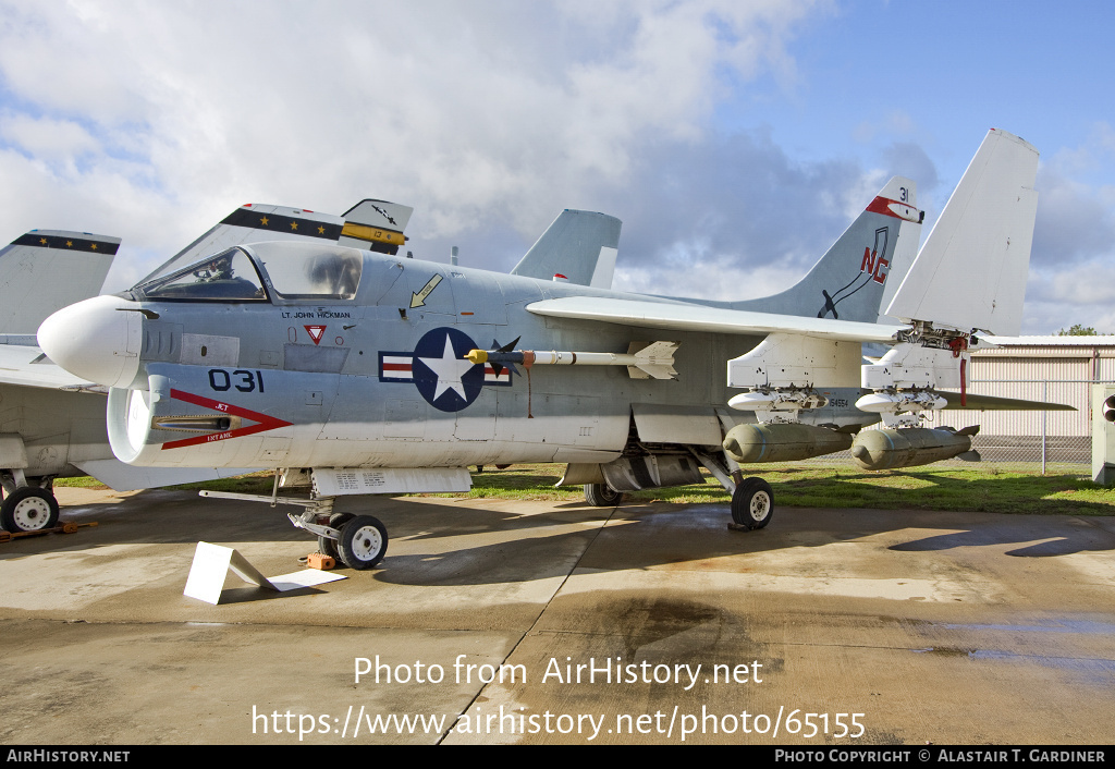 Aircraft Photo of 154554 | LTV A-7B Corsair II | USA - Navy | AirHistory.net #65155