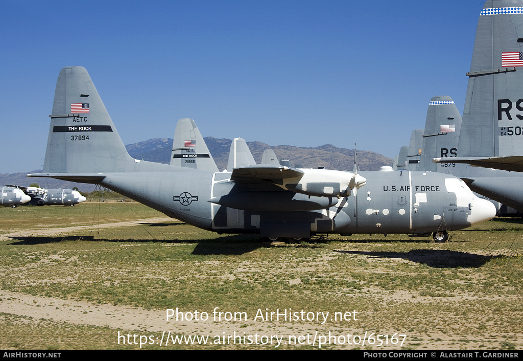 Aircraft Photo of 63-7894 / 37894 | Lockheed C-130E Hercules (L-382) | USA - Air Force | AirHistory.net #65167