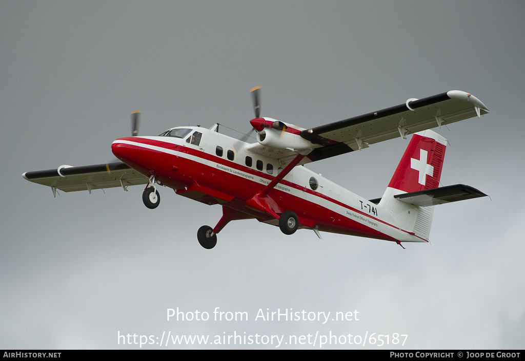 Aircraft Photo of T-741 | De Havilland Canada DHC-6-300 Twin Otter | Switzerland - Air Force | AirHistory.net #65187