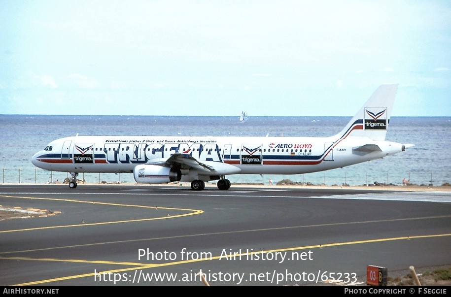 Aircraft Photo of D-ALAH | Airbus A321-231 | Aero Lloyd | AirHistory.net #65233