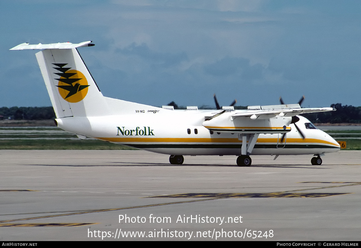 Aircraft Photo of VH-NID | De Havilland Canada DHC-8-103 Dash 8 | Norfolk Airlines | AirHistory.net #65248