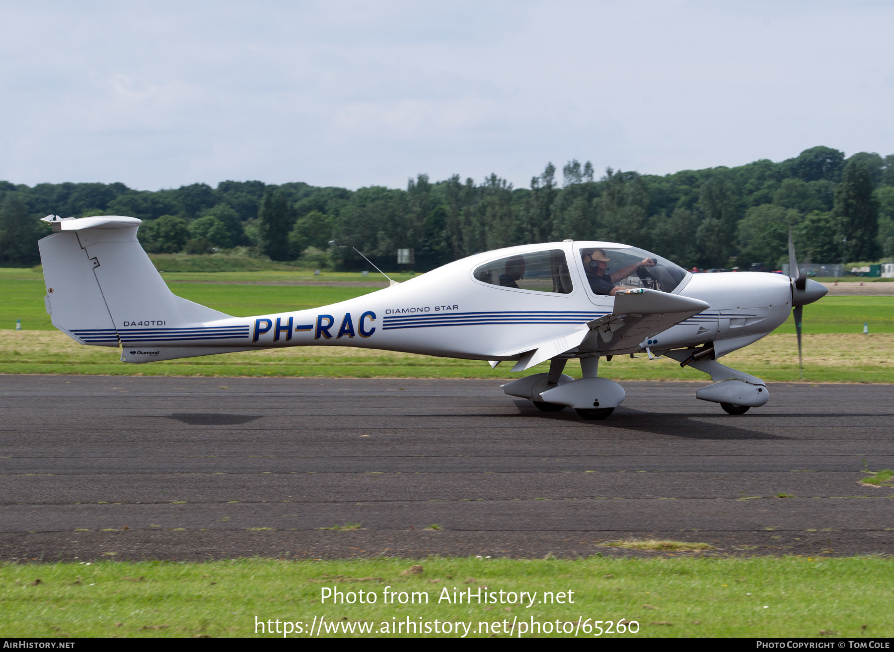 Aircraft Photo of PH-RAC | Diamond DA40D Diamond Star TDI | AirHistory.net #65260